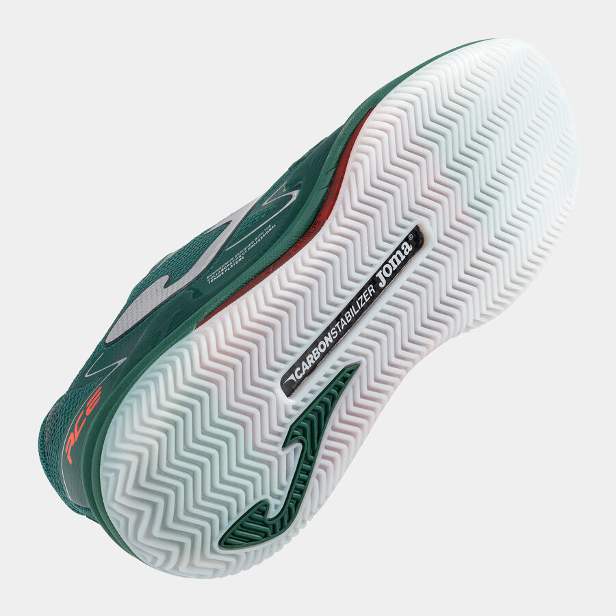 JOMA Ace 26 clay petroleum unisex női férfi (C-clay court) salakpályás teniszcipő talpa