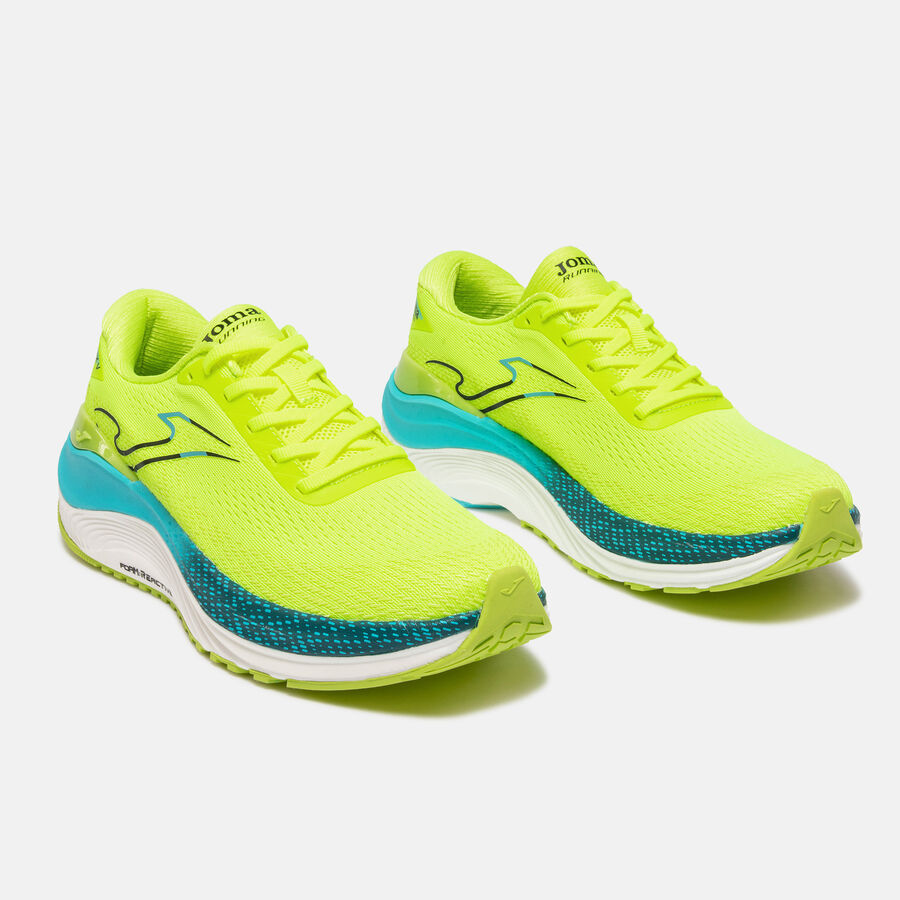 JOMA Fenix 26 férfi futócipő párban fluoreszkáló sárga színben