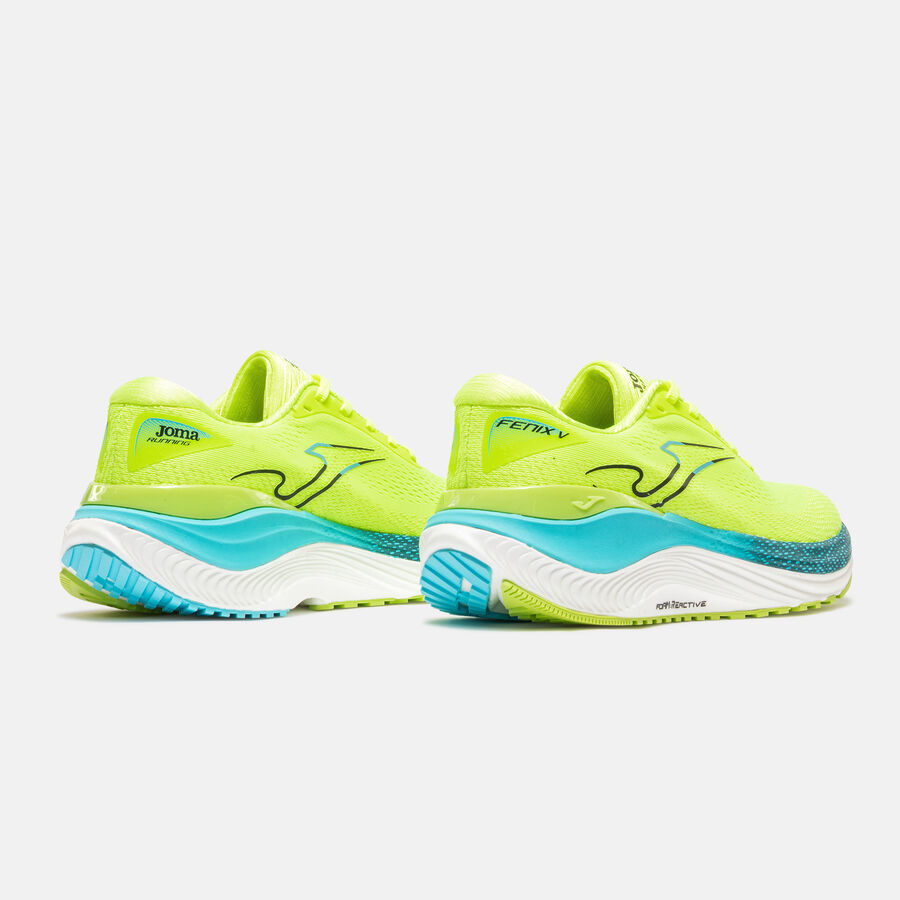 JOMA Fenix 26 férfi futócipő párban fluoreszkáló sárga színben