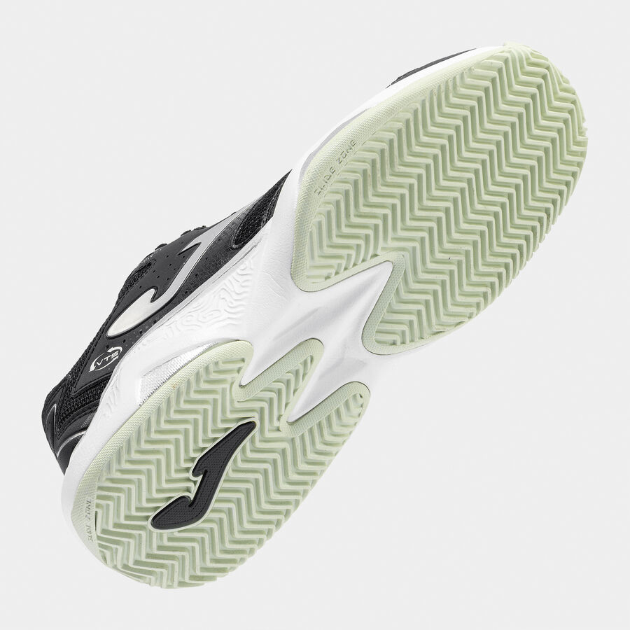 JOMA Master 1000 Lady 26 clay fekete női (C) salakpályás teniszcipő talpa