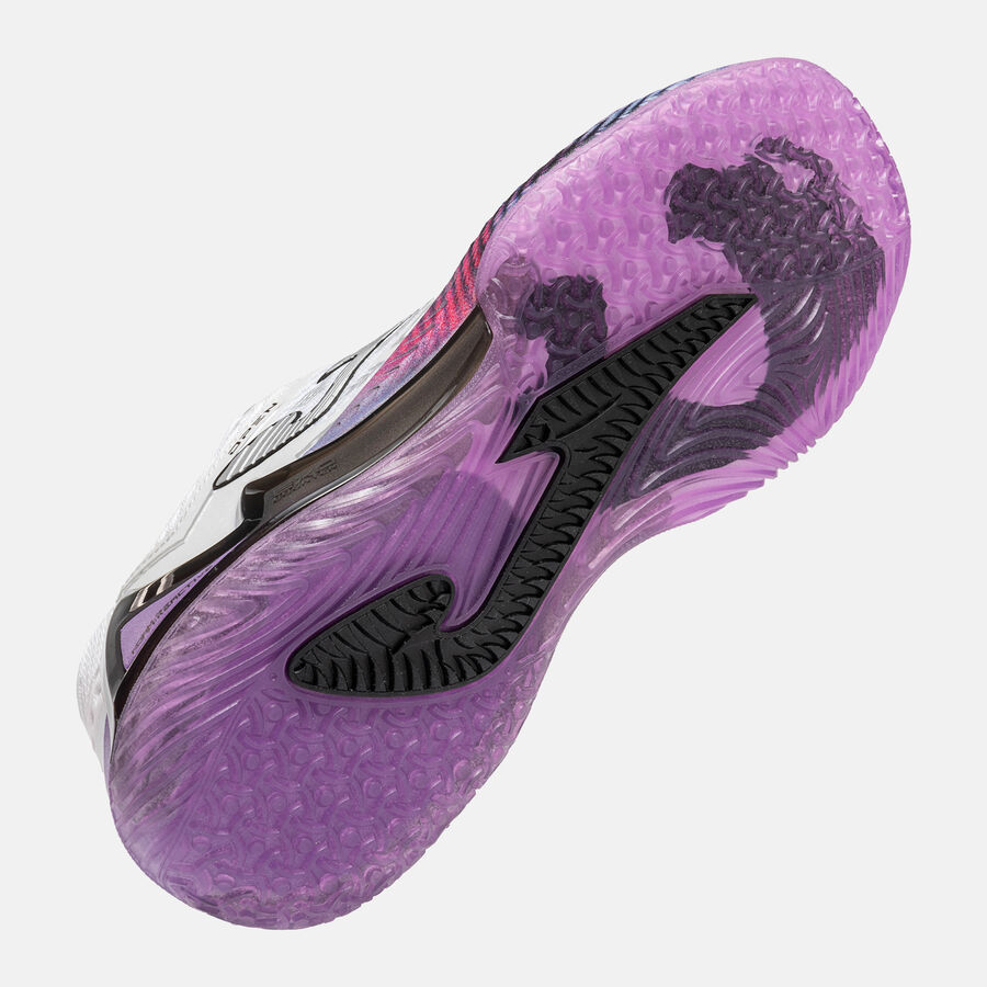 JOMA Open Men 26 fehér lila férfi padel cipő talpa