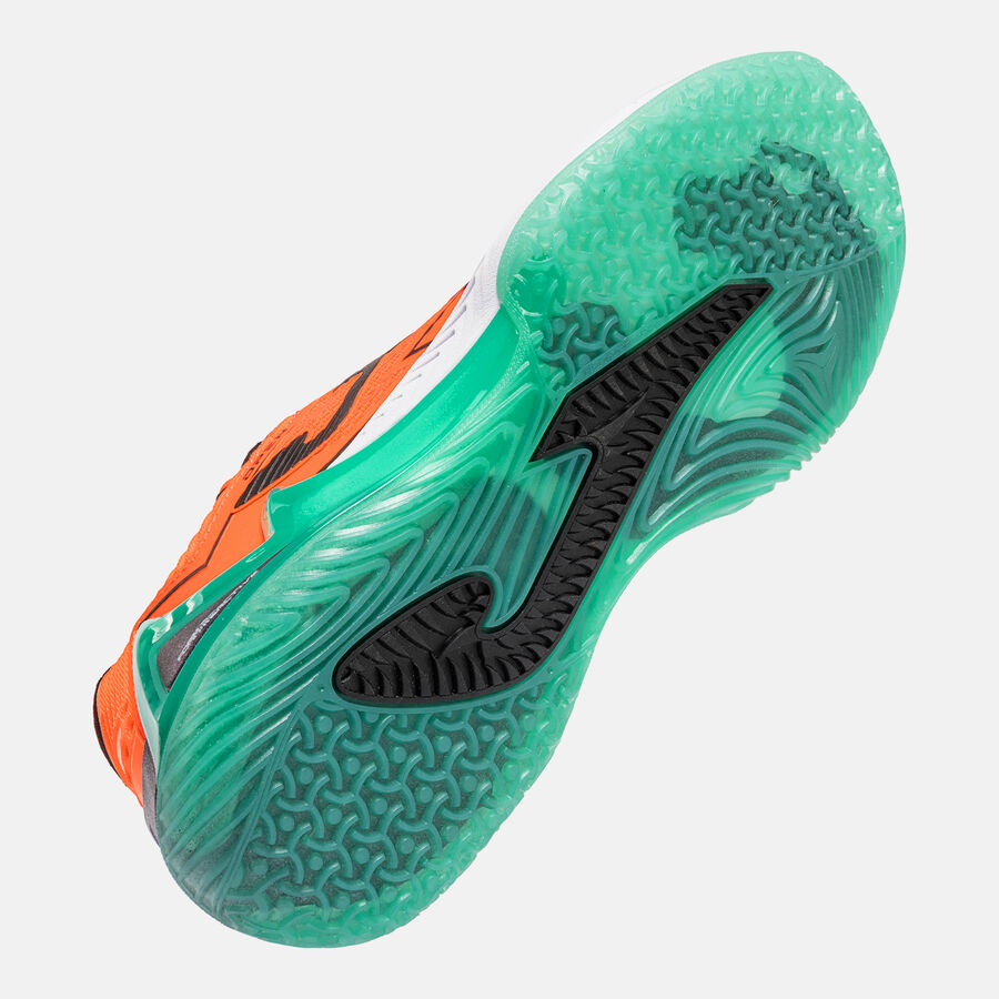 JOMA Open Men 26 narancs zöld férfi padel cipő modell talpa