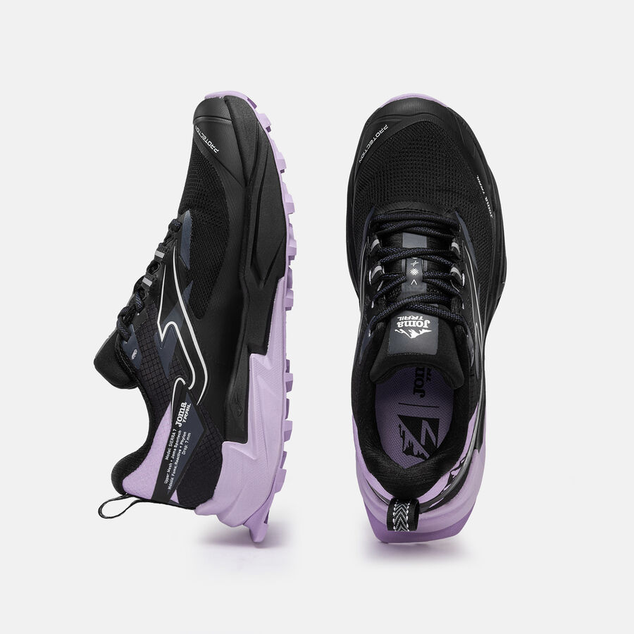 JOMA Sierra Lady 26 női terepfutó cipők black modellje,