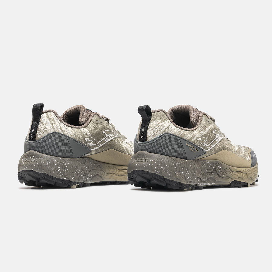 JOMA Sima AX Men 26 outdoor bézs kültéri férfi túracipő hátulról