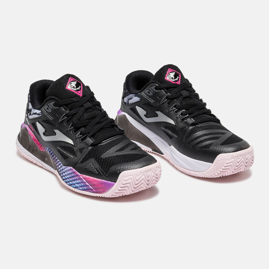 JOMA Spin Lady 26 woman fekete női padel cipők