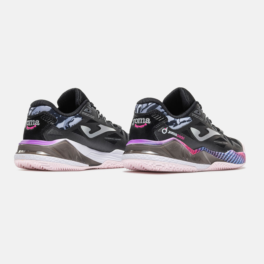 JOMA Spin Lady 26 woman fekete női padel cipők