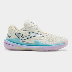 JOMA T.Ace Lady 26 clay bézs női (C) salakpályás teniszcipő oldalról