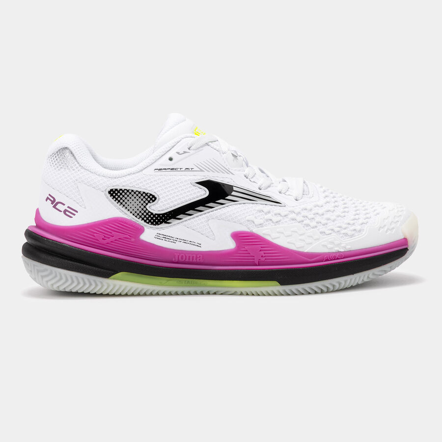 JOMA T.Ace Lady 26 clay pro fehér női (C) salakpályás teniszcipő