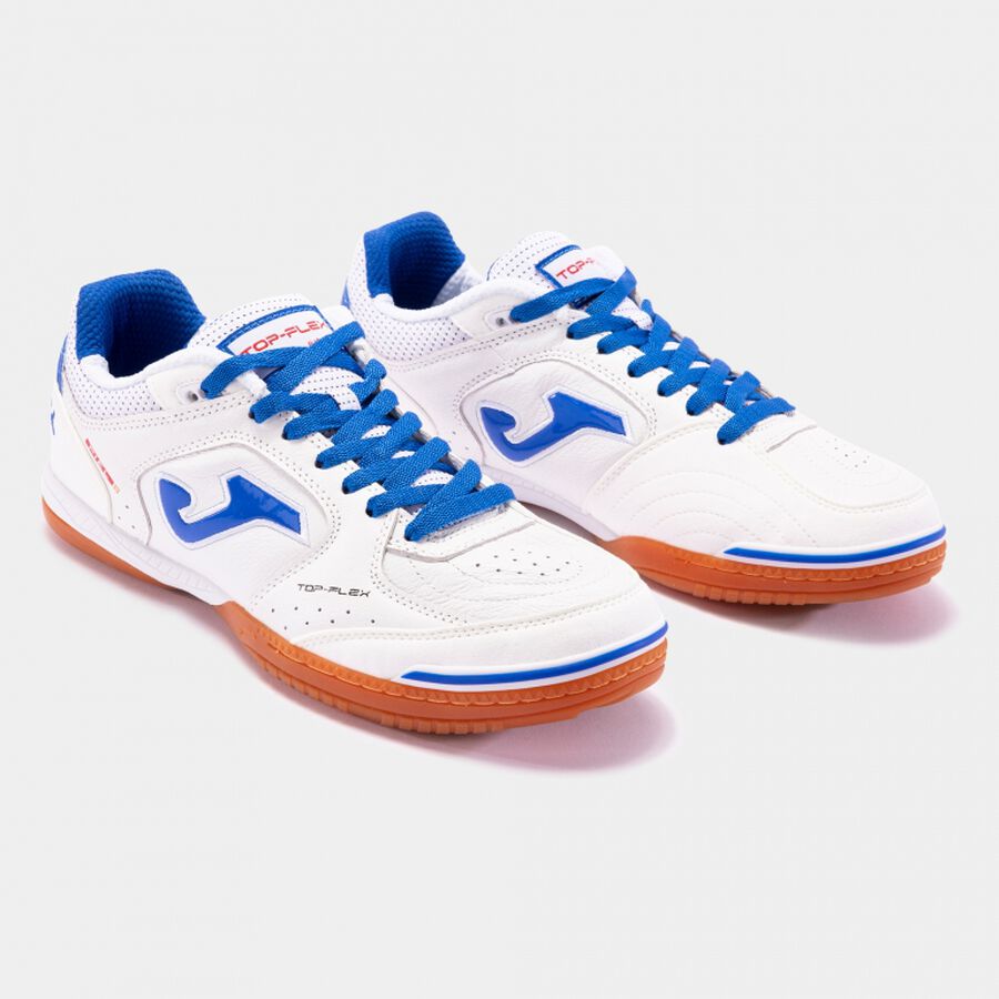 JOMA Top Flex 26 beltéri (IN) fehér terem focicipő szemből