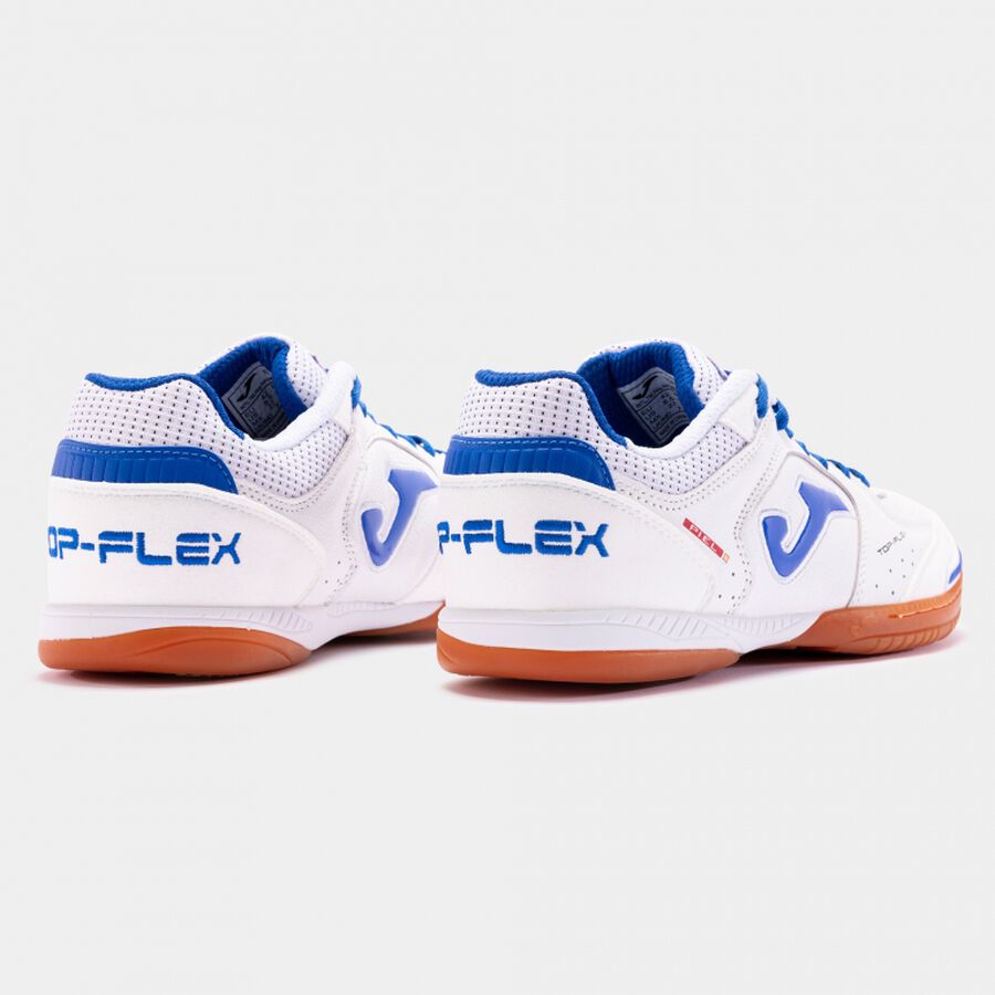 JOMA Top Flex 26 beltéri (IN) fehér terem focicipő hátulról