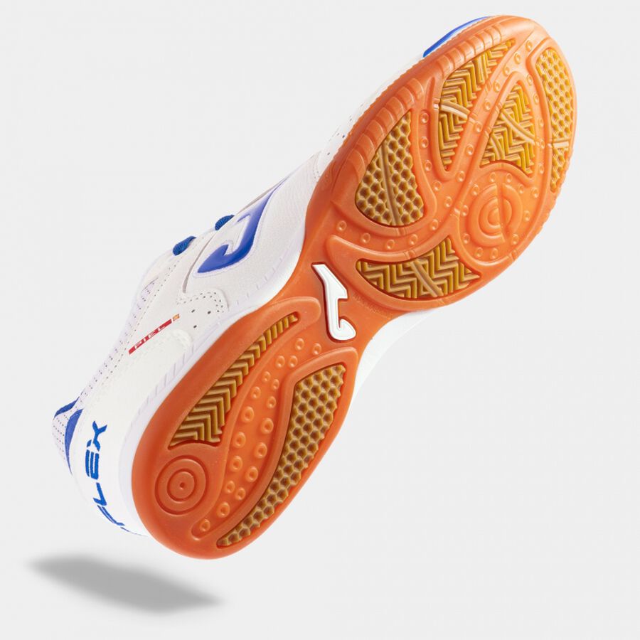 JOMA Top Flex 26 beltéri (IN) fehér terem focicipő talpa