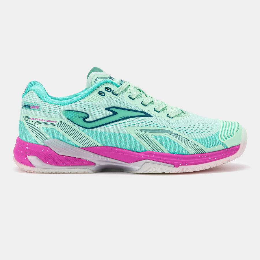 JOMA Ultra Light Lady 26 türkiz női padel cipő