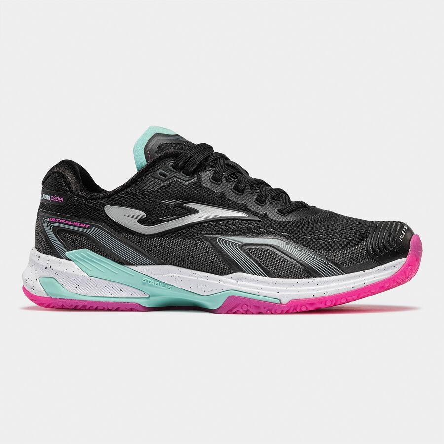JOMA Ultra Light Lady 26 woman fekete női padel cipő