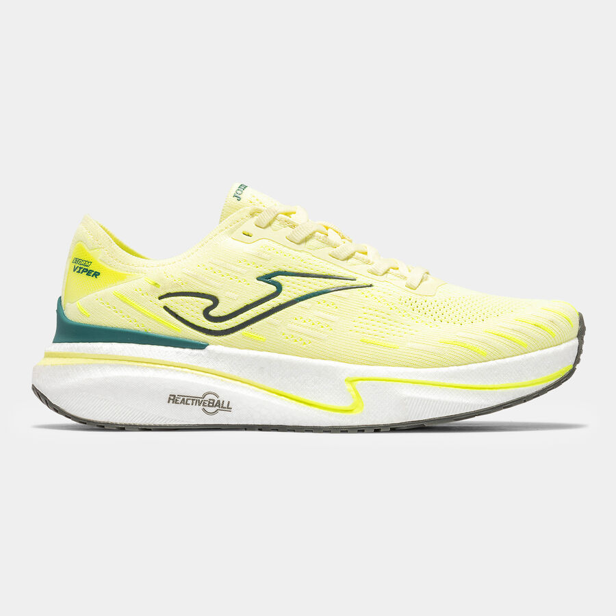 JOMA Viper Men 26 férfi futócipő fluoreszkáló sárga színben