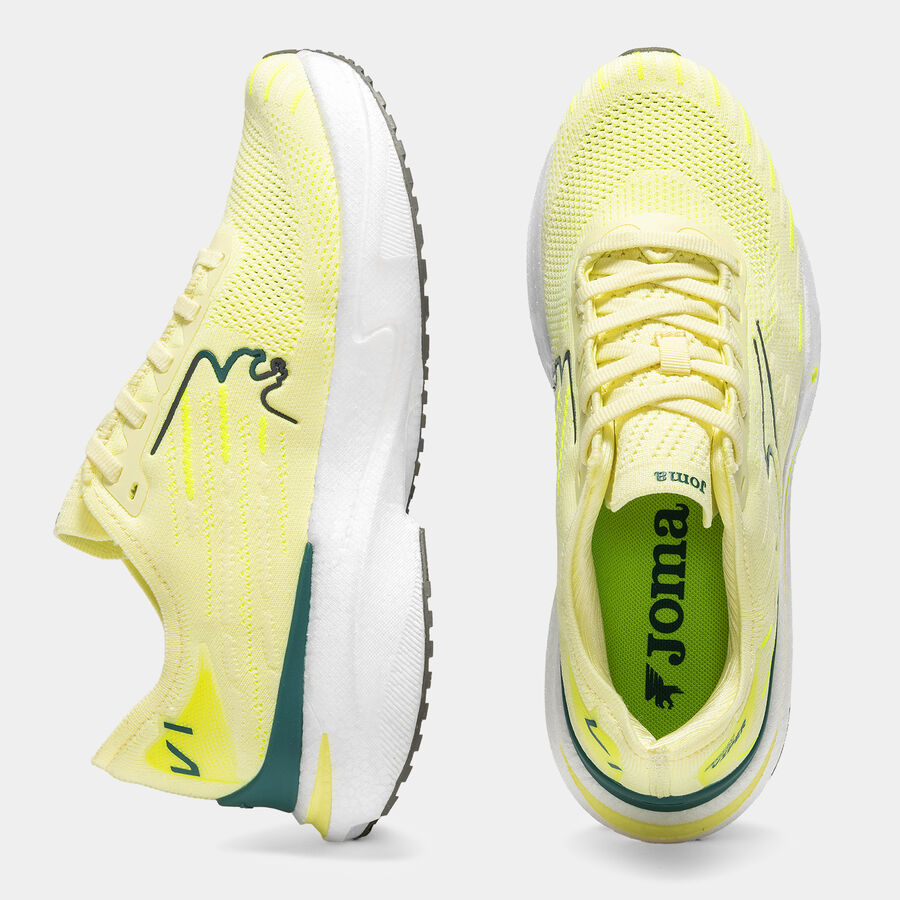 JOMA Viper Men 26 férfi futócipők fluoreszkáló sárga színben