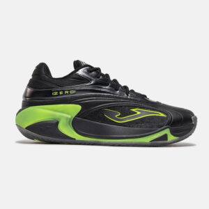JOMA Zero 26 man fekete zöld kosárlabda cipő oldalról