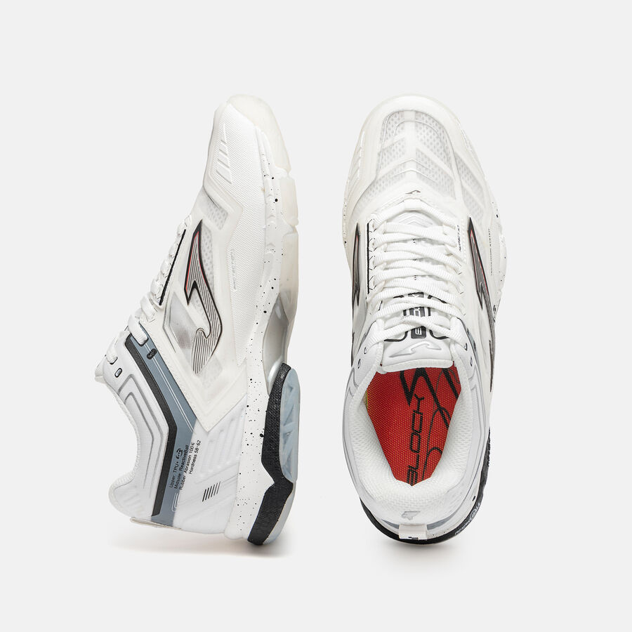 JOMA Block Mid Men 26 fehér férfii röplabda cipők felülről